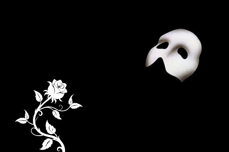 The Phantom of the Opera mask.